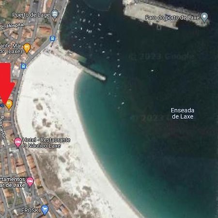 Apartamento En Playa De Laxe Eksteriør bilde